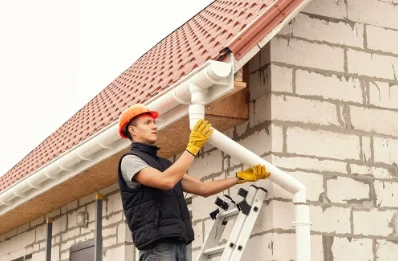 Pose et remplacement de gouttières à Ichtratzheim